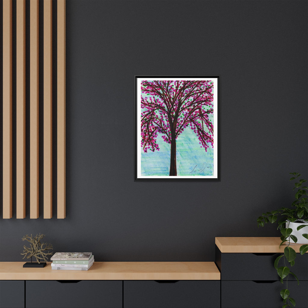 Blossom Tree Matte Canvas Print — Framed Wall Art (1.25" Depth)