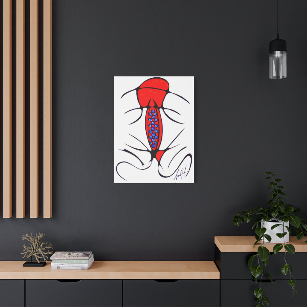 Sacred Symmetry — Matte Canvas Print — Abstract Wall Art