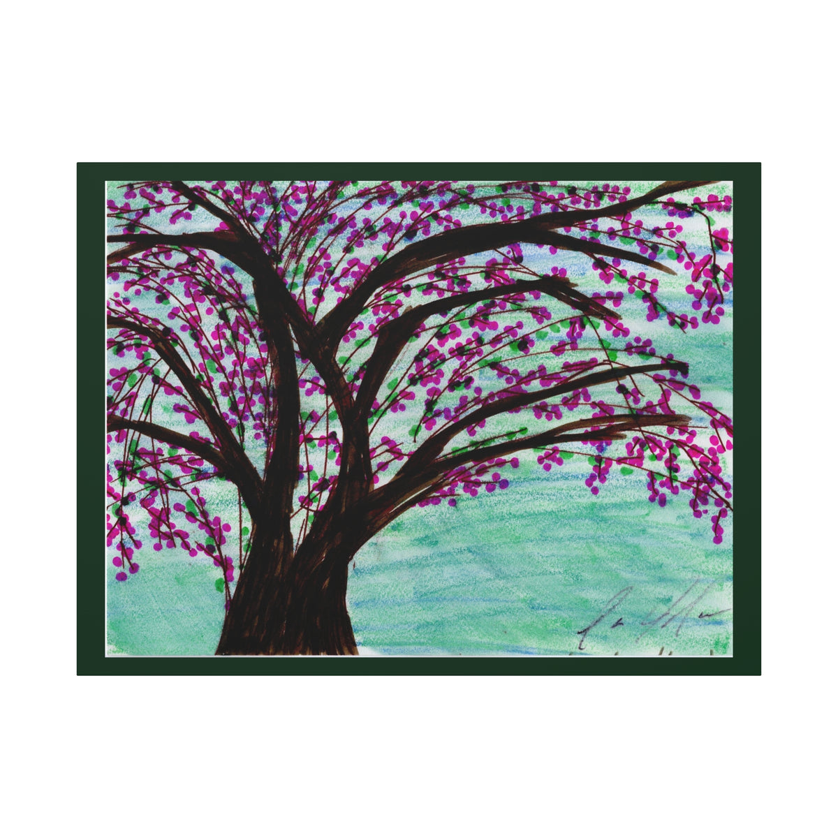 Blossom Tree Matte Canvas Print — Stretched Wall Art (1.25" Depth)