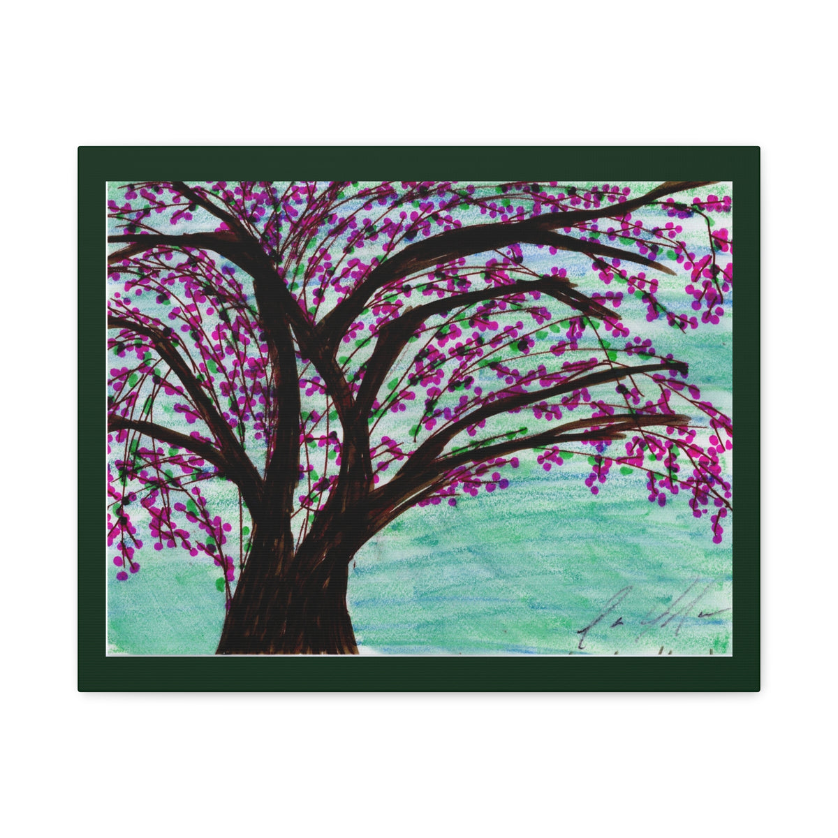 Blossom Tree Matte Canvas Print — Stretched Wall Art (1.25" Depth)