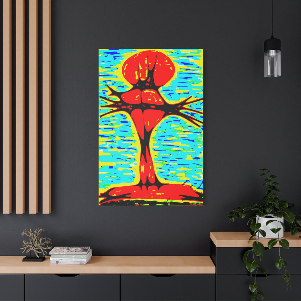 Still I Stand — Matte Canvas Print — Bold Abstract Wall Art