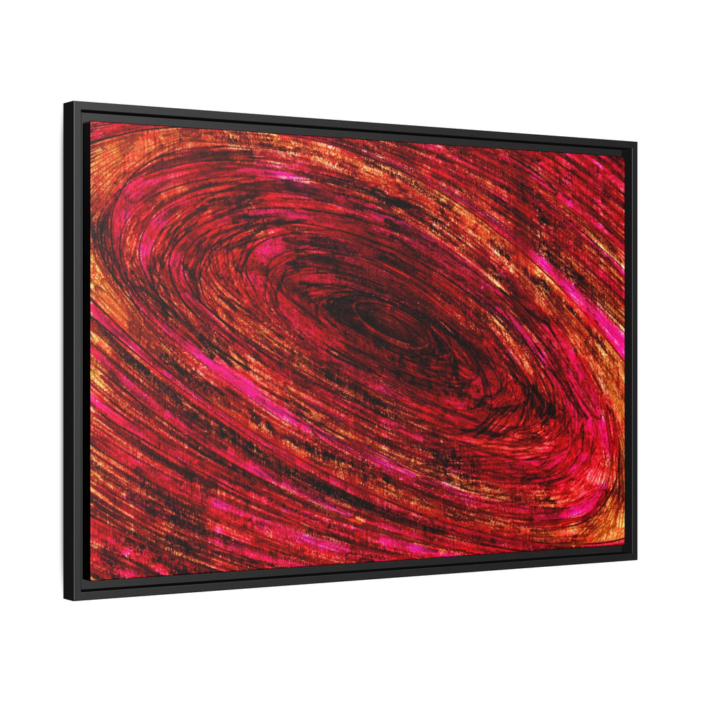 The Pull — Into the Still — Signature Framed Matte Canvas Print