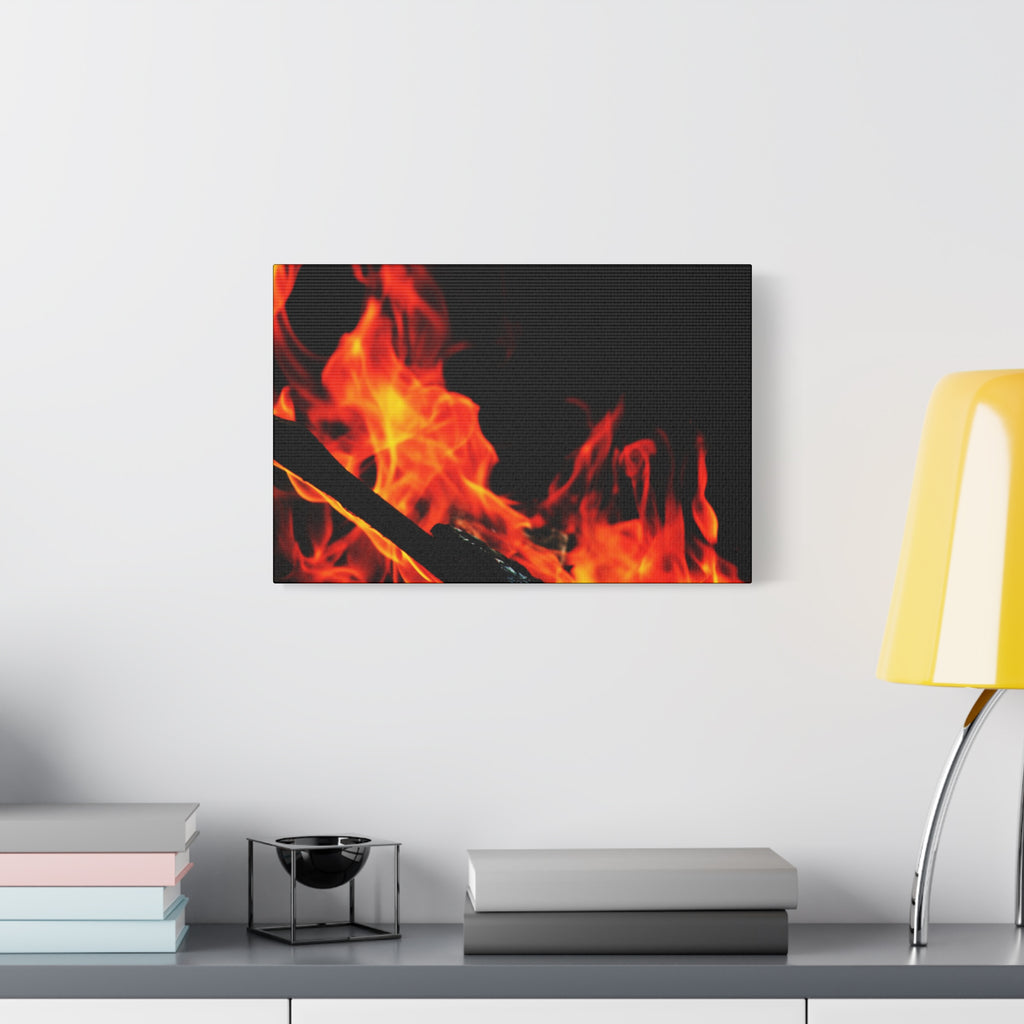 Pyre — Pure — Matte Canvas Print — Fire Photography Wall Art
