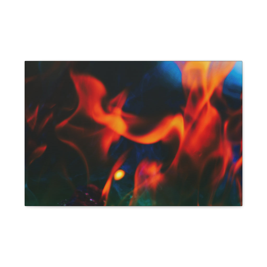 Pyre — Spirits — Matte Canvas Print — Fire Photography Wall Art