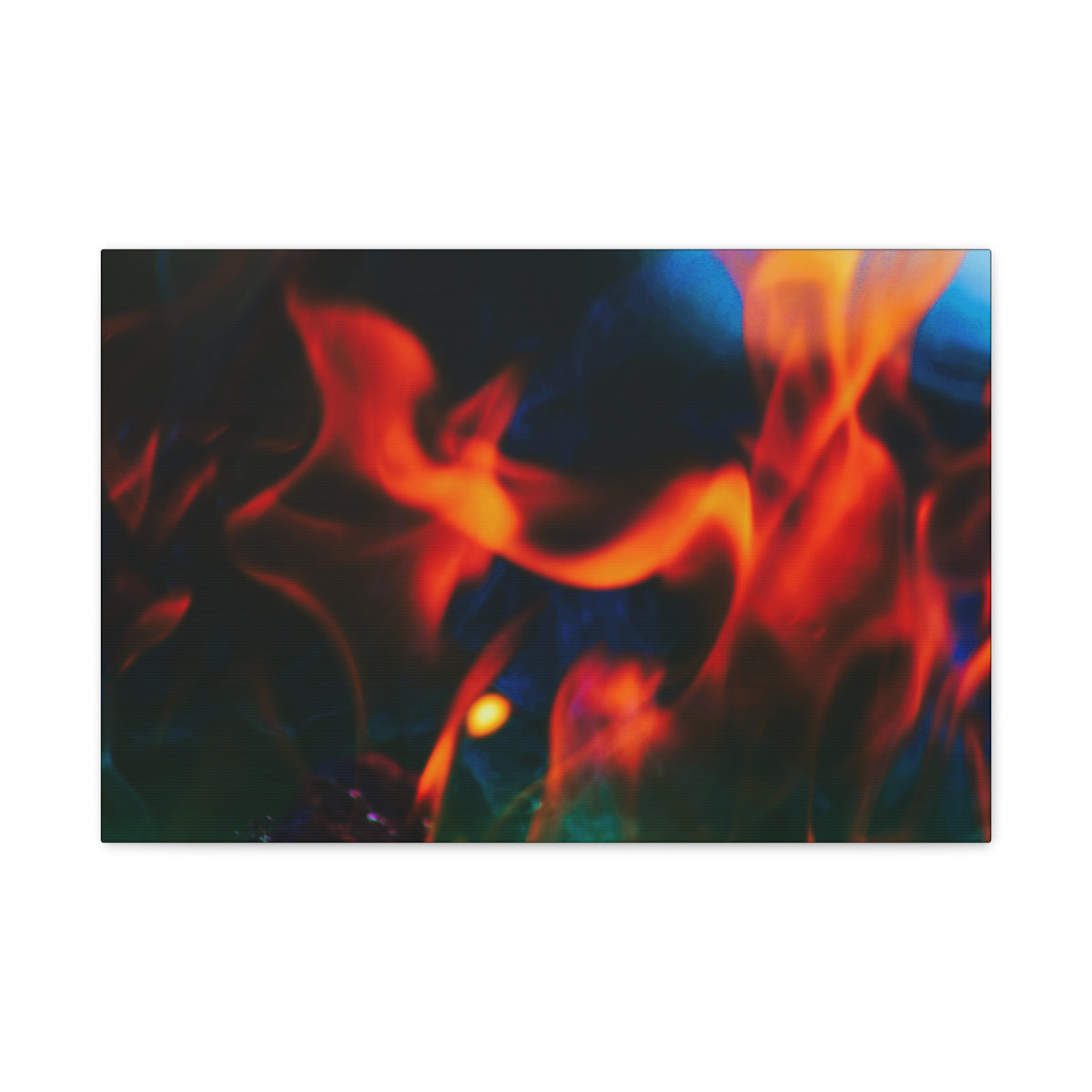 Pyre — Spirits — Matte Canvas Print — Fire Photography Wall Art