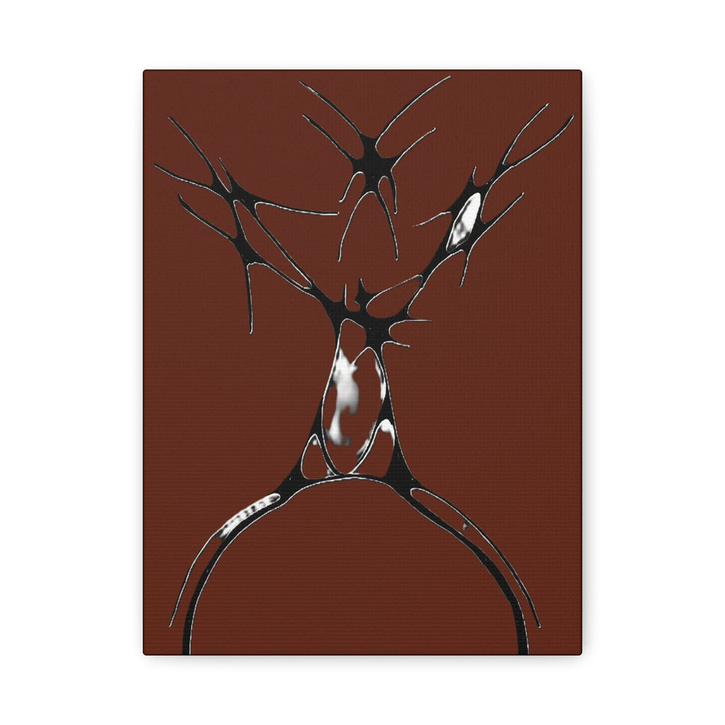 Sovereign — Matte Canvas Print — Abstract Stag Wall Art