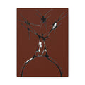 Sovereign — Matte Canvas Print — Abstract Stag Wall Art