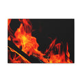 Pyre — Pure — Matte Canvas Print — Fire Photography Wall Art