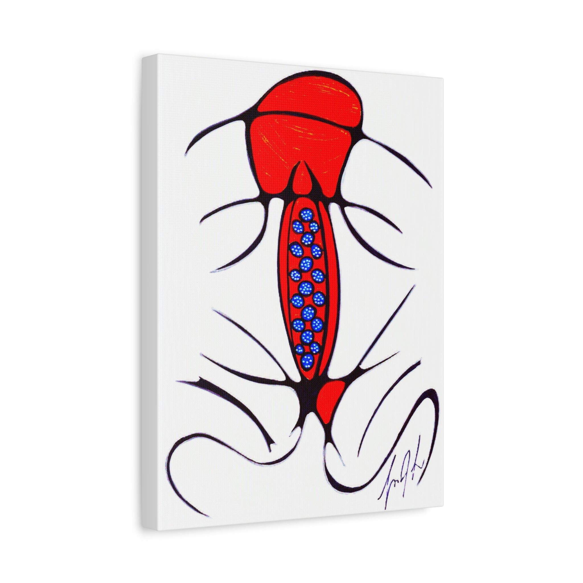 Sacred Symmetry — Matte Canvas Print — Abstract Wall Art