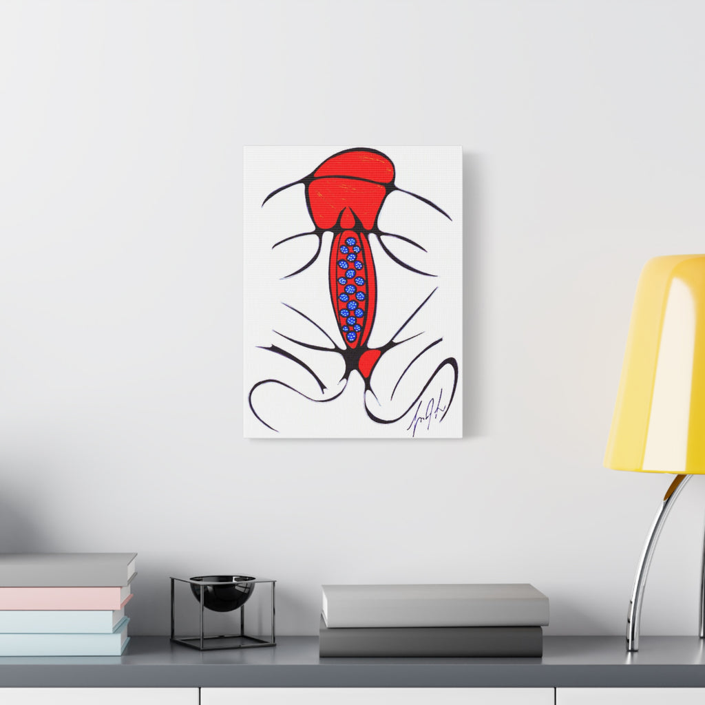 Sacred Symmetry — Matte Canvas Print — Abstract Wall Art