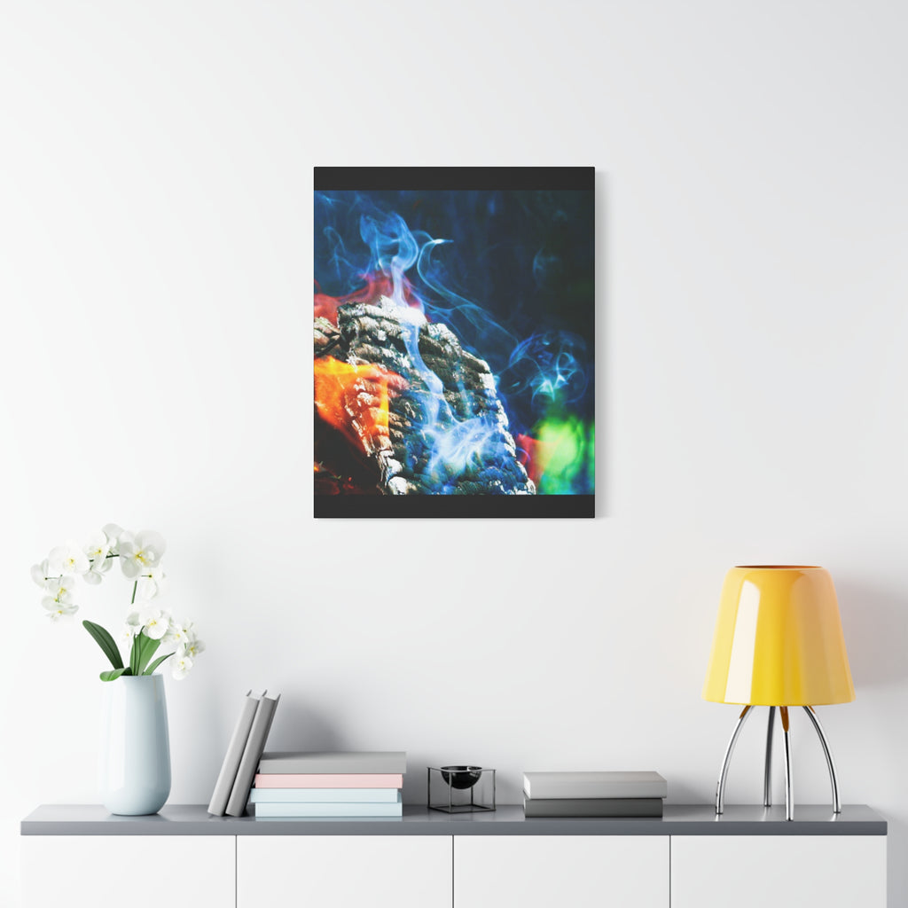 Pyre — Apparition — Matte Canvas Print — Fire Photography Wall Art