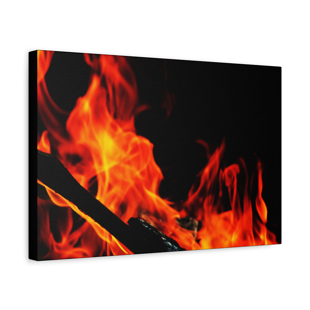 Pyre — Pure — Matte Canvas Print — Fire Photography Wall Art