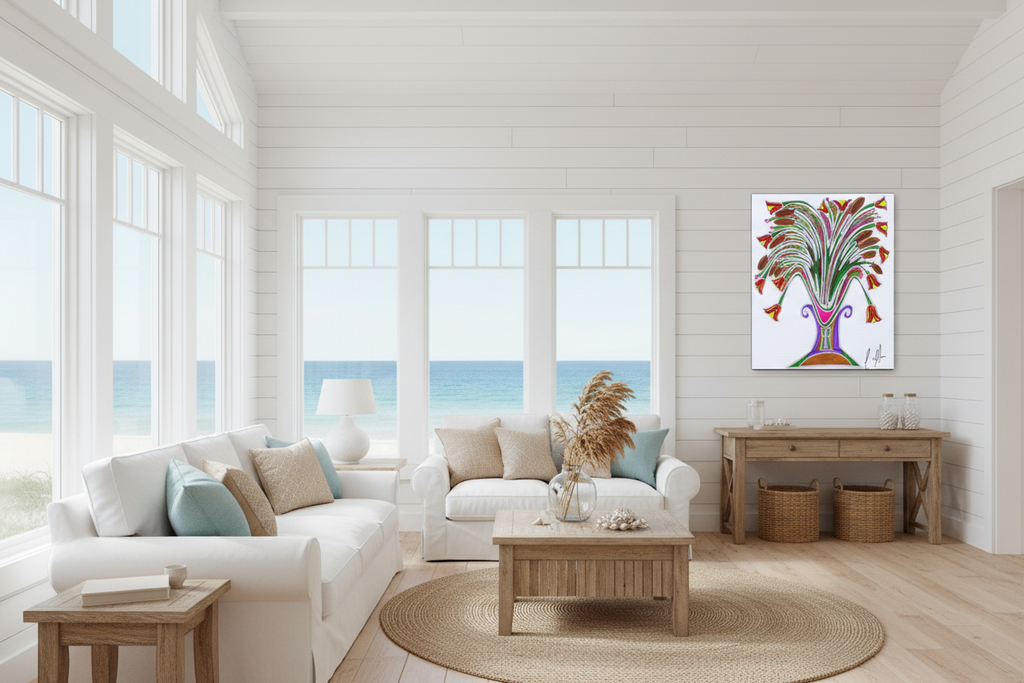 Beach House Ocean Mockup
